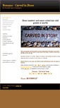 Mobile Screenshot of carvedinstoneromano.com.au